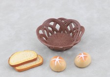 Conjunto de cesta de vime OG e fatias de pão e pães pequenos serve para boneca American Girl 18"" comprar usado  Enviando para Brazil
