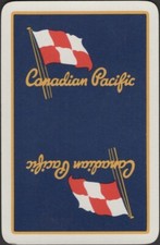 Cartas de baralho cartas únicas antigas vintage * Linha de transporte CANADIAN PACIFIC Cruise D comprar usado  Enviando para Brazil