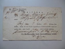 Alte quittung 1839 gebraucht kaufen  Bad Kösen
