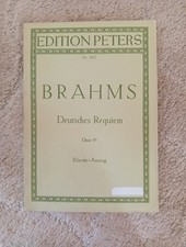 Brahms deutsches requiem gebraucht kaufen  Dresden