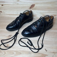 Black leather ghillie for sale  DUNFERMLINE