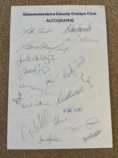 Gloucestershire ccc 1997 for sale  ST. NEOTS