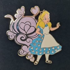 Pin jumbo Disney LE 300 Alice no País das Maravilhas vestido de strass ALICE comprar usado  Enviando para Brazil