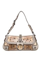 Bolsa de ombro Dolce And Gabbana couro cravejado metálico pele de lagarto comprar usado  Enviando para Brazil