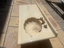 Basin marbled resin for sale  TORQUAY