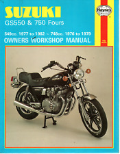 Haynes suzuki gs550 for sale  SWAFFHAM