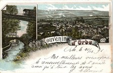 Souvenir d Orbe - Litho 1896 -208826 comprar usado  Enviando para Brazil
