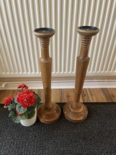 Pair tall wooden for sale  MEXBOROUGH