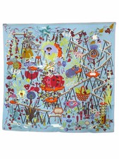 Hermès carré silk d'occasion  Expédié en Belgium