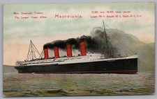 Rms mauretania cunard for sale  REDCAR