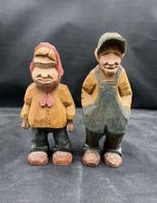 Pair wooden figures for sale  Yuma