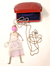 Collana bambolina vintage usato  Toirano