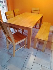 Massiver esszimmertisch eiche gebraucht kaufen  Hartha