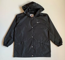 Usado, Jaqueta corta-vento feminina vintage Nike anos 90 tamanho P (4-6) preta comprar usado  Enviando para Brazil