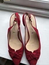 Red suede peter for sale  ABINGDON