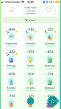 Pokémon Go - Shiny x4  - Mini PTC 100K Stardust comprar usado  Enviando para Brazil