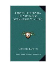 Frusta letteraria aristarco gebraucht kaufen  Trebbin