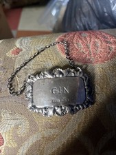 Vintage silver gin for sale  PLYMOUTH