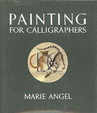 Pintura para calígrafos, ángel, María, usada; muy buen libro segunda mano  Embacar hacia Mexico