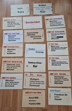 Zuglaufschilder metall 17 gebraucht kaufen  Düsseldorf