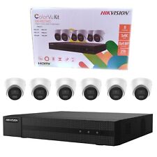 Kit Hikvision 4K 8 canales 4K PoE NVR con disco duro de 2 TB + cámaras IP de 4 MP EKI-K82T46C segunda mano  Embacar hacia Argentina