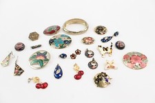 Enamel jewellery cold for sale  LEEDS