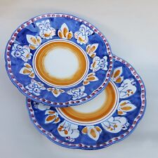 Coppia piatti ceramica usato  Napoli