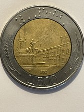 Monete italiane 500 usato  Bozen