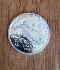 Medaille lympische winterspiel gebraucht kaufen  Duisburg