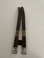 Brown leather girth for sale  HOUGHTON LE SPRING