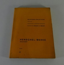 Betriebsanleitung henschel lkw gebraucht kaufen  Jever