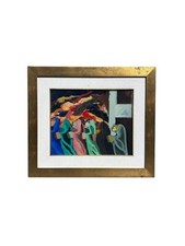 Dipinto olio tavola usato  Milano