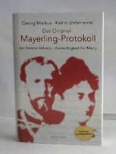 Riginal mayerling protokoll gebraucht kaufen  Deutschland