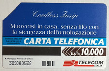 Carta telefonica insip usato  Lacchiarella