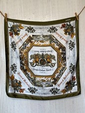 Foulard carré 90cm d'occasion  Le Péage-de-Roussillon