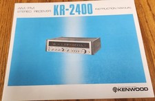 Kenwood 2400 receiver for sale  Yorktown