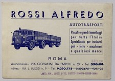 Cartolina pubblicitaria alfred usato  Roma
