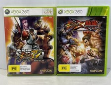 Quadrinhos manuais Street Fighter X Tekken e Super Street Fighter IV pacote Xbox 360 comprar usado  Enviando para Brazil