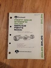 Rockwell axle service for sale  Marshfield
