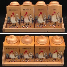 Chrissy wood rooster for sale  Stockton