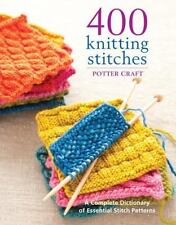 400 knitting stitches for sale  Minneapolis