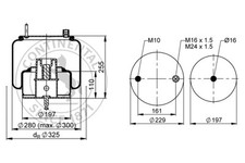 Contitech air spring d'occasion  Expédié en France