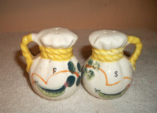 Agitador de sal e pimenta vintage Pitchers - Alças de corda amarelas - Japão comprar usado  Enviando para Brazil