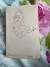 Small paper signed for sale  SUNDERLAND