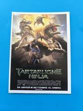Tartarughe ninja cartolina usato  Bari