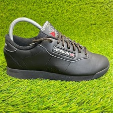 Tênis Reebok Classic Princess Feminino Tamanho 7 Preto Couro Atlético comprar usado Tênis Reebok Classic Princess Feminino Tamanho 7 Preto Couro Atlético comprar usado  Enviando para Brazil