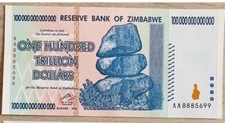 Authentic zimbabwe 100 for sale  Houston