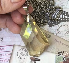 Pendentif cristal facettes d'occasion  Moissac