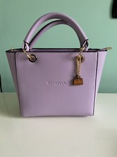 Borsa donna lilla usato  Benevento