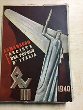 Fascismo almanacco fascista usato  Pinerolo